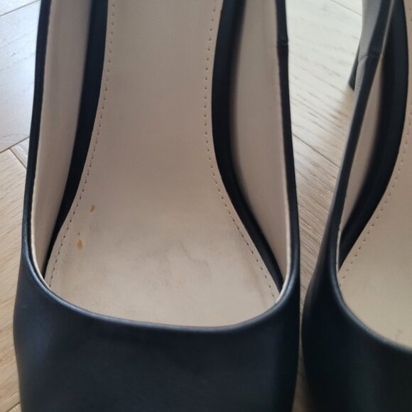 Brand New Black Peep-Toe Heels – Never Worn - Picture 5 of 5
